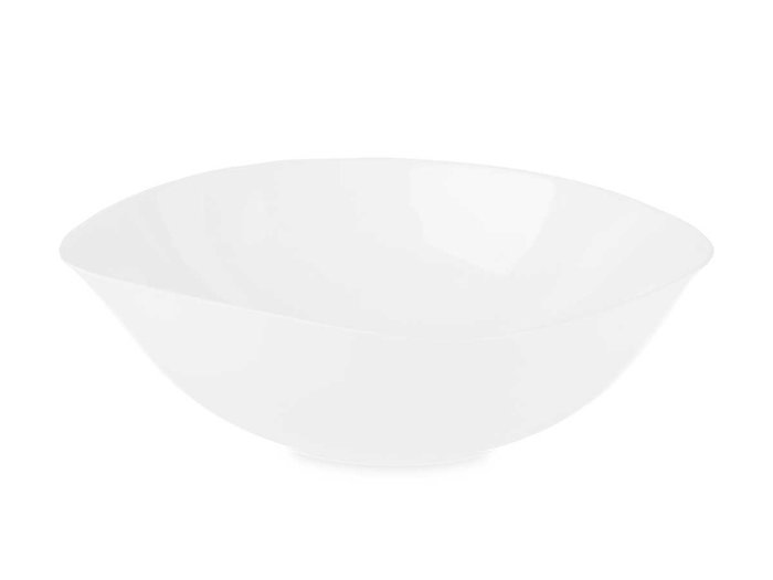 Vivalto Bol Opal Cuadrado Blanco 27 cm (Set de 24)
