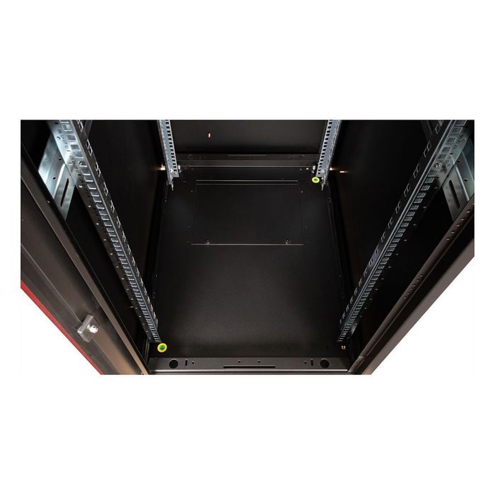 ROLINE 26.21.0207 - Bastidor de red 19 pulgadas / 600x800 mm, 32 HE / U, carga 600 kg, puertas de cristal negro extraíbles, lateral desmontable ROLINE 26.21.0207 - Bastidor de red 19 pulgadas / 600x800 mm, 32 HE / U, carga 600 kg, puertas de cristal negro extraíbles, lateral desmontable