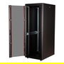 ROLINE 26.21.0207 - Bastidor de red 19 pulgadas / 600x800 mm, 32 HE / U, carga 600 kg, puertas de cristal negro extraíbles, lateral desmontable