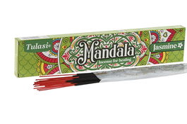 DKD Home Decor Incienso Varilla Jazmin Blanco Set de 20 (12 Unidades) 5 x 2 x 25 cm