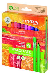 Rotulador Fibra Lyra Graduate Art Tip Estuche De 24