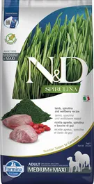 Farmina N&D Dog Spirulina Medium Maxi Cordero Alimento para Perro 7 kg