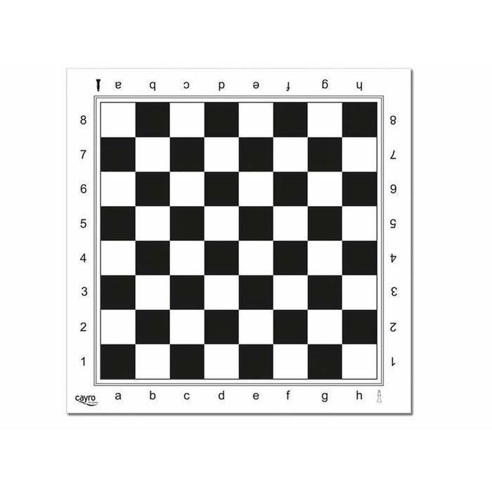 Cayro Tablero de Ajedrez Profesional de Plástico 45x45 cm Cayro Tablero de Ajedrez Profesional de Plástico 45x45 cm