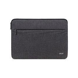 Acer Funda Protectora para Portátil de 15.6 Pulgadas Gris con Bolsillo Frontal