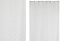 DKD Home Decor Cortina de Poliéster Blanca con 8 Anillas 140x260 cm