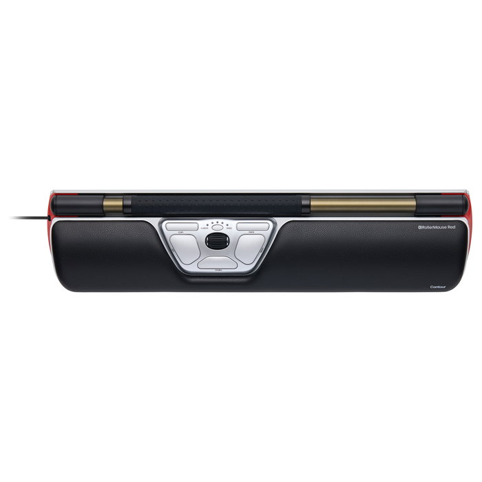CONTOUR DESIGN RollerMouse Red Negro y Plata CONTOUR DESIGN RollerMouse Red Negro y Plata
