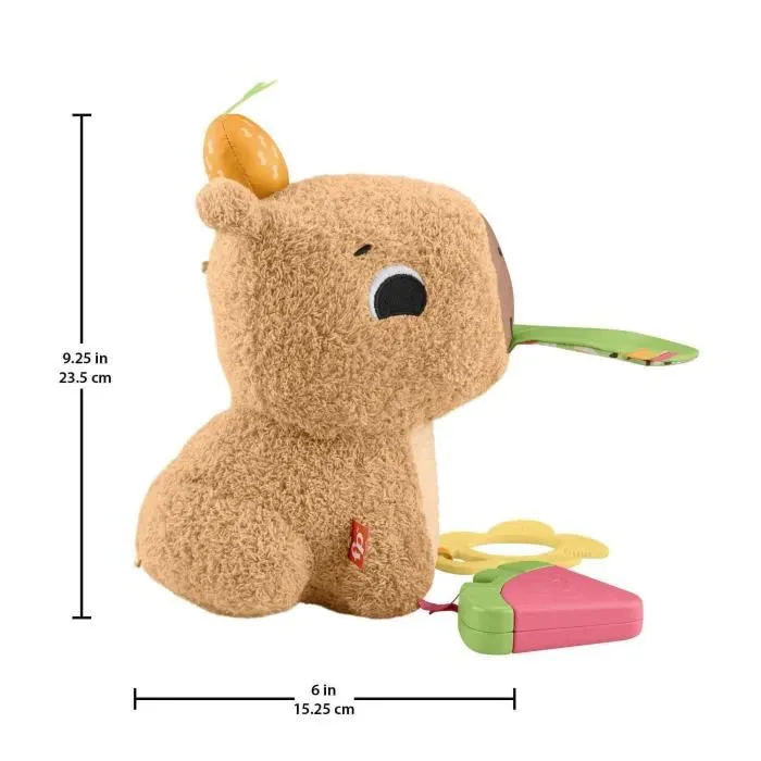 Fisher-Price Peluche Capibara Estímulos y Juego