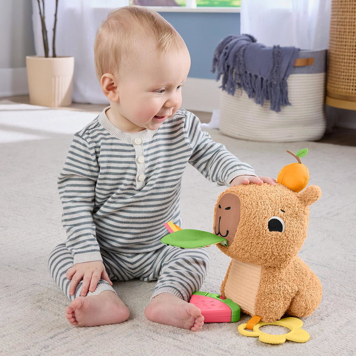 Fisher-Price Peluche Capibara Estímulos y Juego