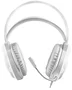 Mars Gaming Auriculares con Micrófono MH124W Jack 3.5 mm Blancos Gaming