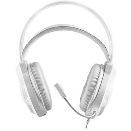 Mars Gaming Auriculares con Micrófono MH124W Jack 3.5 mm Blancos Gaming