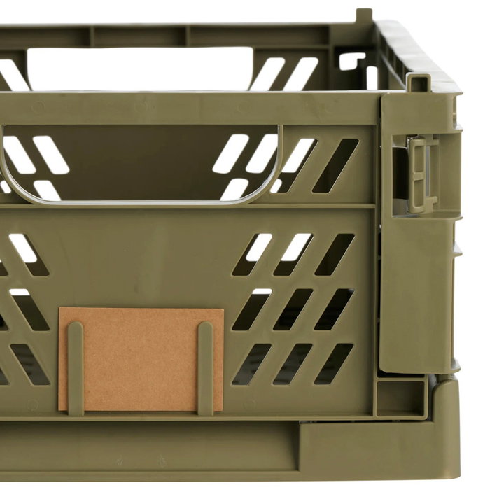 Day Caja Plegable 50x33 cm Verde Oliva Almacenaje Apilable 27.6L 45kg