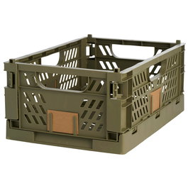 Day Caja Plegable 50x33 cm Verde Oliva Almacenaje Apilable 27.6L 45kg