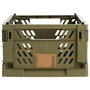Day Caja Plegable 50x33 cm Verde Oliva Almacenaje Apilable 27.6L 45kg