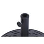 DKD Home Decor Base para Parasol de Resina 50x50x34 cm, 14 kg, Ajustable