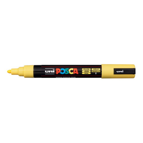 Posca Marcador PC-5M Amarillo Punta Bala 1,8-2,5 mm