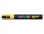 Posca PC-5M Rotulador de Pintura Amarillo, Punta 1.8-2.5mm, No Permanente, Multisuperficie