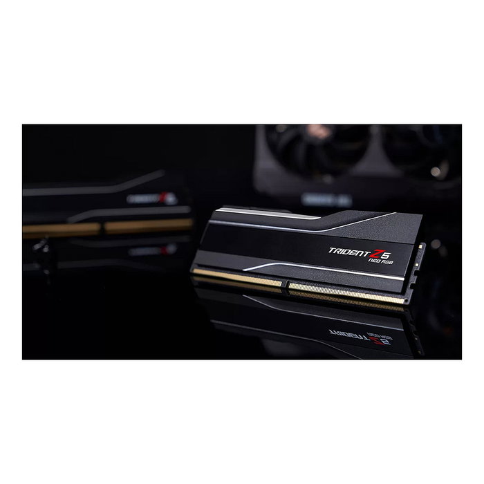 G.Skill Trident Z5 Neo RGB 128 GB (2x64GB) DDR5 6000 MT/s CL32 64-GX2-TZ5NR G.Skill Trident Z5 Neo RGB 128 GB (2x64GB) DDR5 6000 MT/s CL32 64-GX2-TZ5NR