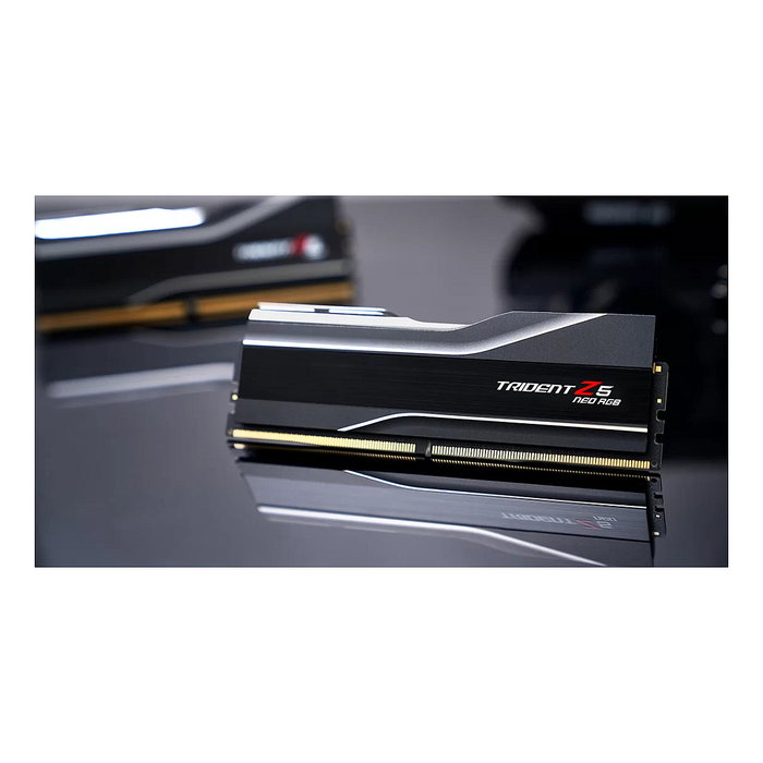 G.Skill Trident Z5 Neo RGB 128 GB (2x64GB) DDR5 6000 MT/s CL32 64-GX2-TZ5NR G.Skill Trident Z5 Neo RGB 128 GB (2x64GB) DDR5 6000 MT/s CL32 64-GX2-TZ5NR