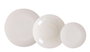 Santa Clara Vajilla 18 Piezas "Onda" Ivory Brillo Redonda Liso 26 cm, Hondo 21 cm, Plato 20 cm (2 Unidades)