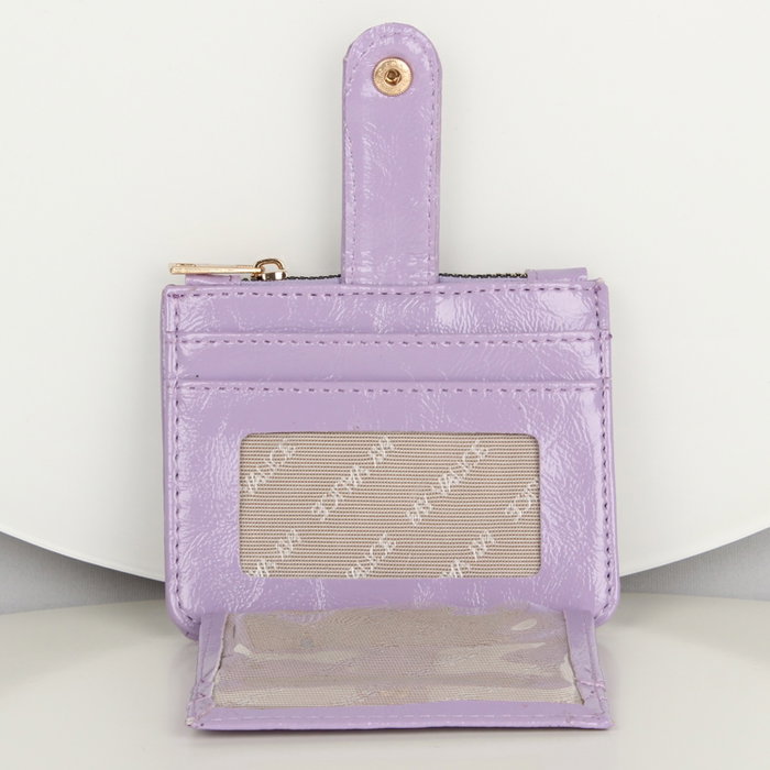 Zoozie Bags Billetera de Cuero Lila con Soporte para Tarjetas - Elegante y Práctica, Tamaño Compacto 11.5 x 9 cm Zoozie Bags Billetera de Cuero Lila con Soporte para Tarjetas - Elegante y Práctica, Tamaño Compacto 11.5 x 9 cm