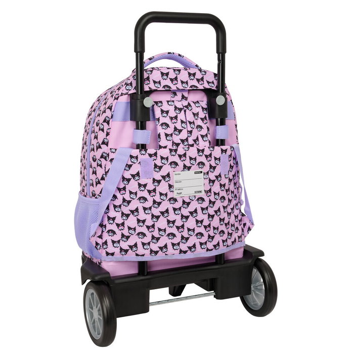 Safta Mochila con Ruedas Compact Evolution Kuromi Extraíble Safta Mochila con Ruedas Compact Evolution Kuromi Extraíble