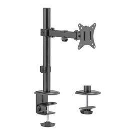 EQUIP EQ650156 Soporte de Mesa para Monitor VESA 75x75/100x100 mm, hasta 32 Pulgadas y 9 kg, Negro