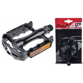 VP Pedales City Negro Aluminio 95x66 mm - 1 Par
