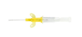 Kruuse Cateter Venocan Mini con Alas 24 G x 3/4" Amarillo 50 Unidades