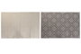 DKD Home Decor Alfombra 180 x 1 x 120 cm (4 Unidades) Marron Beige
