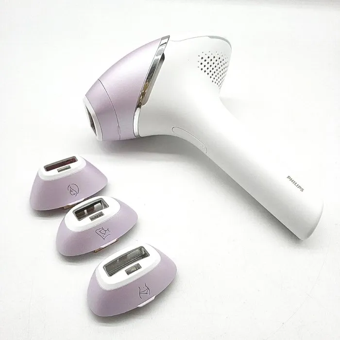 Philips Lumea IPL 8000 Dispositivo de Depilación con Luz Pulsada Intensa, Tecnología SenseIQ, Sensor SmartSkin, 4 Accesorios Ergonómicos Philips Lumea IPL 8000 Dispositivo de Depilación con Luz Pulsada Intensa, Tecnología SenseIQ, Sensor SmartSkin, 4 Accesorios Ergonómicos