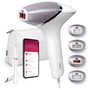 Philips Lumea Prestige Serie 8000 BRI949/00 con Tondeuse-stylo HP6388, Rosa y Blanco