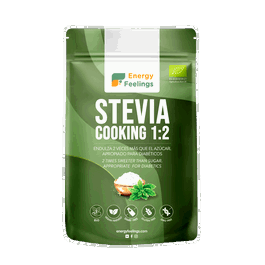 ENERGY FEELINGS Estevia Cooking Doypack 1:2 200 Gr Eco Edulcorante Natural Apto Para Diabéticos Bajo en Calorías