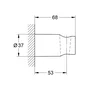 Grohe Soporte de ducha de pared