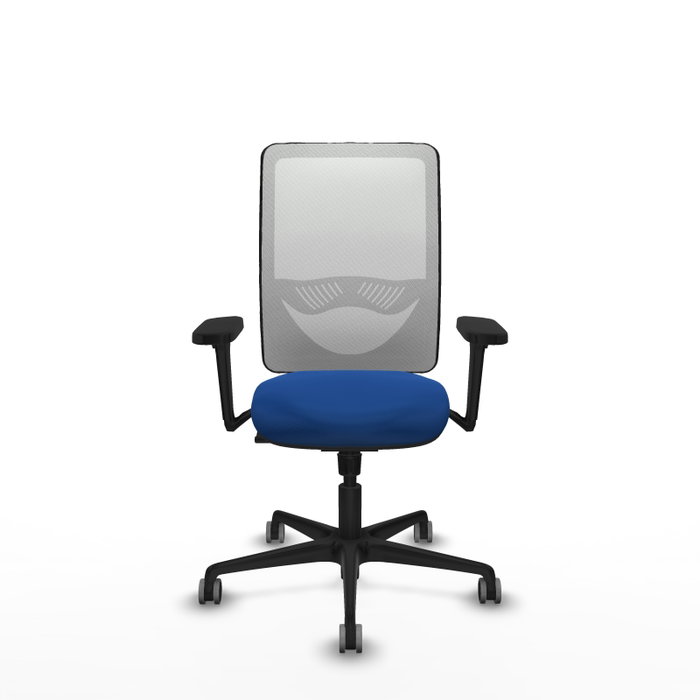 PIQUERAS Y CRESPO Silla de oficina Zulema con mecanismo Sincro Azul y Blanco PIQUERAS Y CRESPO Silla de oficina Zulema con mecanismo Sincro Azul y Blanco