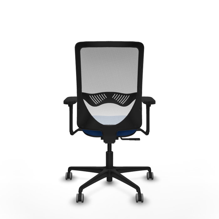 PIQUERAS Y CRESPO Silla de oficina Zulema con mecanismo Sincro Azul y Blanco PIQUERAS Y CRESPO Silla de oficina Zulema con mecanismo Sincro Azul y Blanco