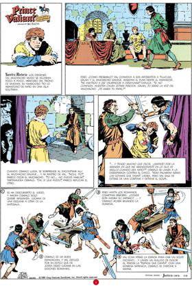 Tebeos Dolmen Editorial S.L. Príncipe Valiente: 1981-1982