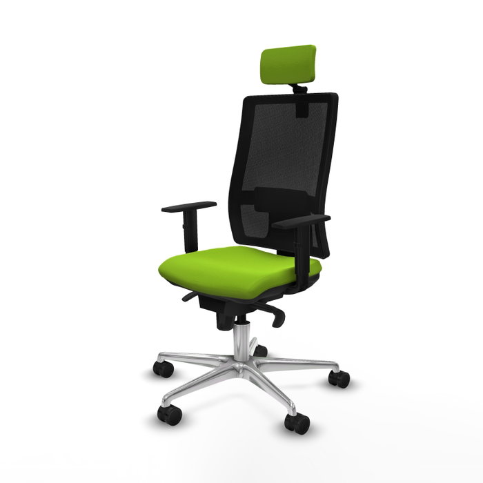 PIQUERAS Y CRESPO Silla de oficina Horna Pistacho y Negro PIQUERAS Y CRESPO Silla de oficina Horna Pistacho y Negro