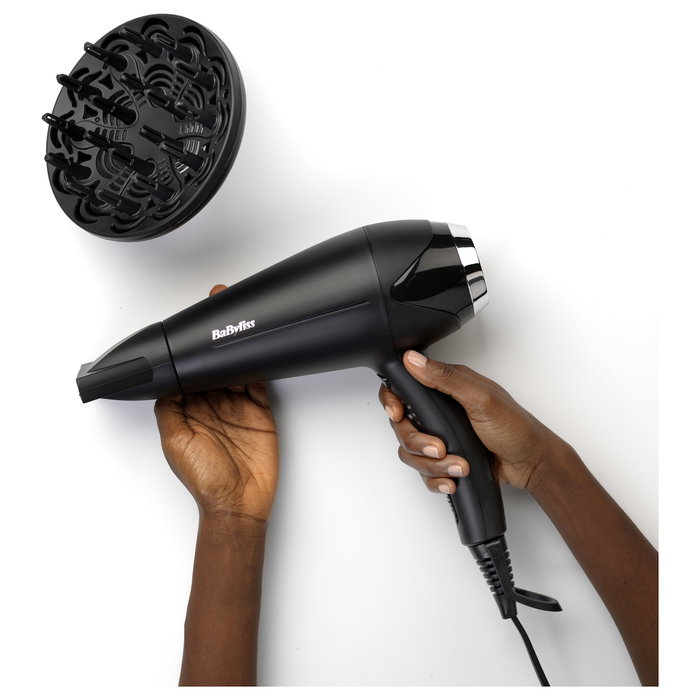 Babyliss Secador Turbo Smooth D572DE 2200W Negro