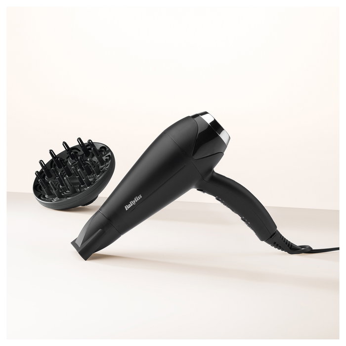 Babyliss Secador Turbo Smooth D572DE 2200W Negro
