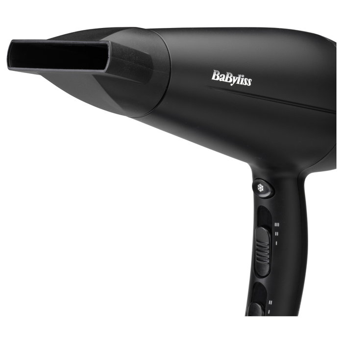 Babyliss Secador Turbo Smooth D572DE 2200W Negro