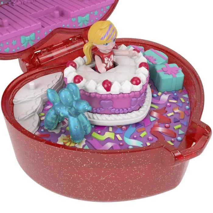 Polly Pocket JGK21 Joyero 80º Aniversario Mattel