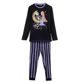 Cerdá Pijama Largo Nightmare Before Christmas Talla S Negro