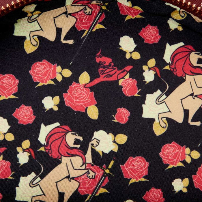 Loungefly Mochila Harry Potter Gryffindor House Floral 26cm Piel Vegana con Apliques y Estampados Loungefly Mochila Harry Potter Gryffindor House Floral 26cm Piel Vegana con Apliques y Estampados