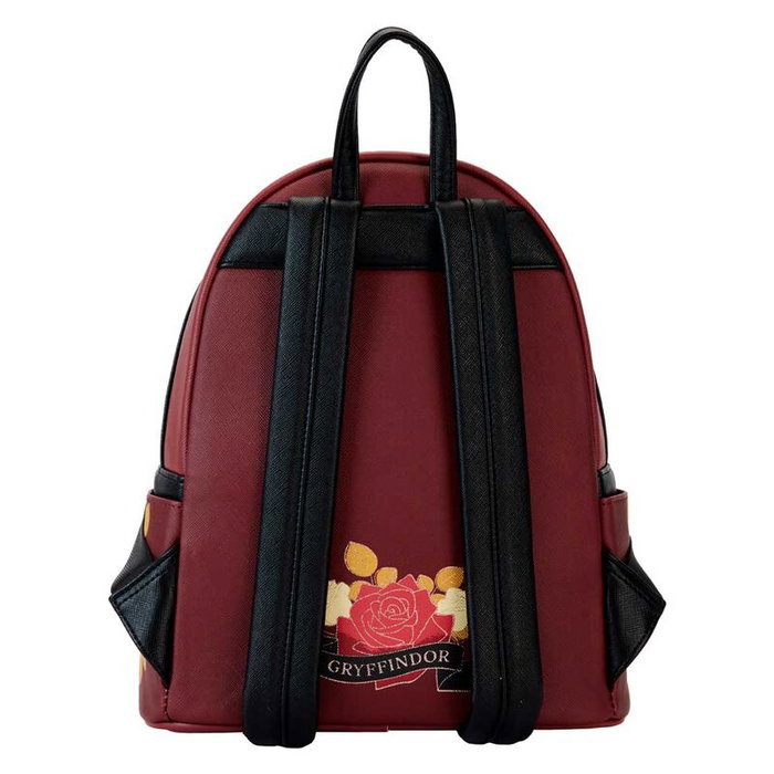 Loungefly Mochila Harry Potter Gryffindor House Floral 26cm Piel Vegana con Apliques y Estampados Loungefly Mochila Harry Potter Gryffindor House Floral 26cm Piel Vegana con Apliques y Estampados