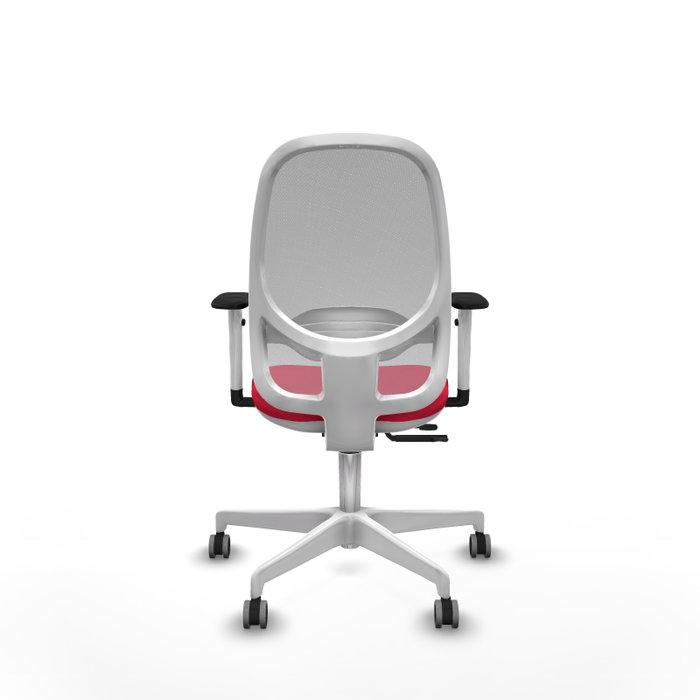 PIQUERAS Y CRESPO Silla de oficina Cilanco con mecanismo Sincro/Traslack, Rojo y Gris PIQUERAS Y CRESPO Silla de oficina Cilanco con mecanismo Sincro/Traslack, Rojo y Gris