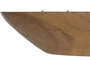 DKD Home Decor Portavelas de Teca y Cera Parafina Natural