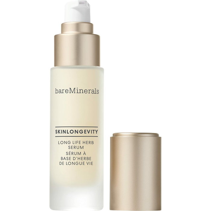 Bare Minerals SKINLONGEVITY Vital Power Sérum Facial Antiedad con Hierba de la Longevidad para Fortalecer la Barrera Cutánea, 30 ml
