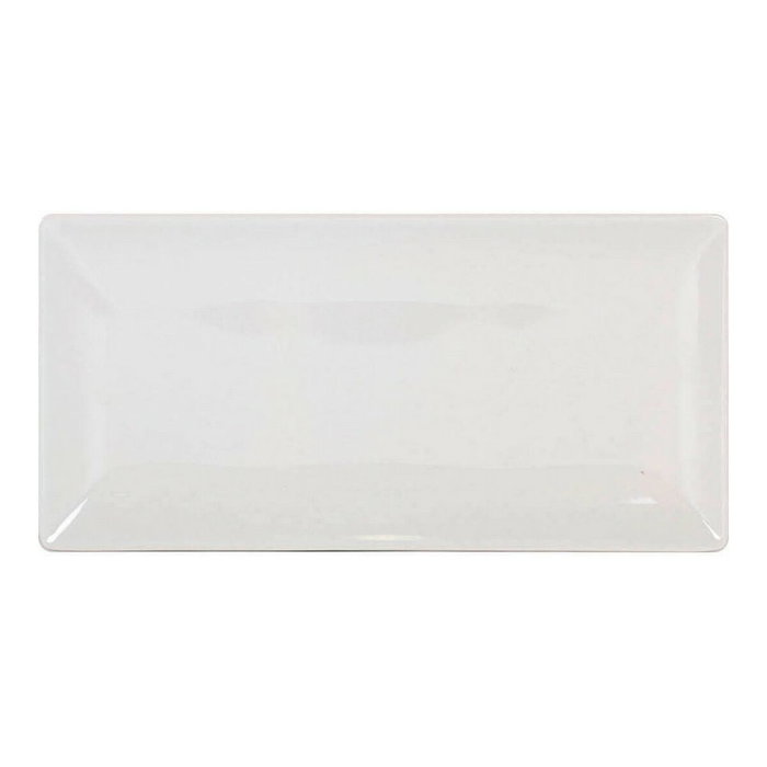 La Mediterranea Fuente Rectangular Ivory Brillo 30x15cm La Mediterranea Fuente Rectangular Ivory Brillo 30x15cm
