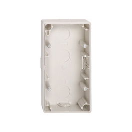 MERTEN M-SMART AQRTEC OCTOCOLOR 512219 AP-Gehäuse 2f pws M1 para interruptor inteligente decorativo de color (Nuevo sin Caja, 2 Unidades)