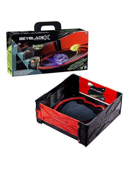 Hasbro Beyblade X Beystadium Clash and Carry Portátil Hasbro Beyblade X Beystadium Clash and Carry Portátil